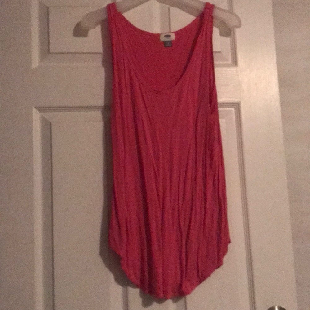 Pink tank top